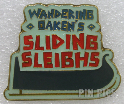 HKDL - Wandering Oaken's Sliding Sleighs Sign - World of Frozen - Mystery Box