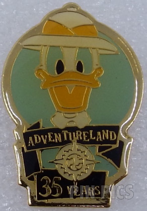 DL - Donald - Adventureland - 35th Anniversary