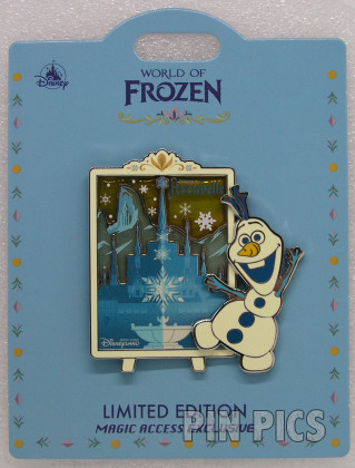 163135 - HKDL - Olaf - Welcome to Arendelle - World of Frozen - Magic Access Exclusive