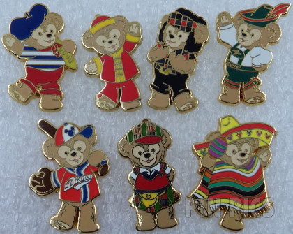 Duffy, the Disney Bear - Mini-Pin Collection