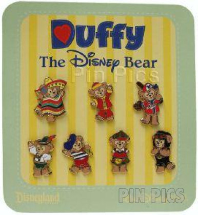 84522 - Duffy, the Disney Bear - Mini-Pin Collection