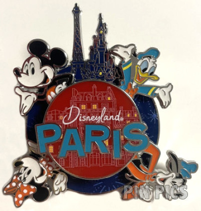 DLP - Mickey and Friends - Disneyland Paris Spinner