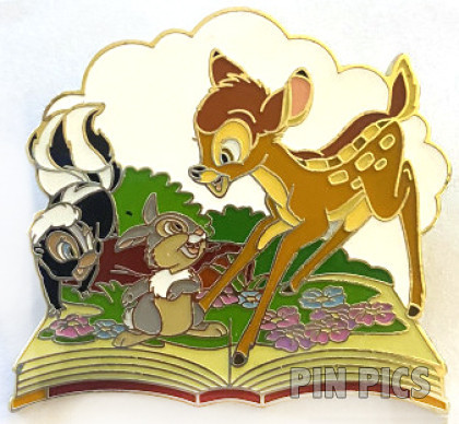 BoxLunch - Bambi, Thumper and Flower - Open Storybook
