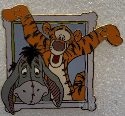 Tigger and Eeyore from Lanyard Set (Pin Only)