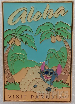 Loungefly - Stitch poster - Aloha Visit Paradise - BoxLunch