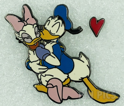 DL - Donald and Daisy and Heart - Valentine Day Set