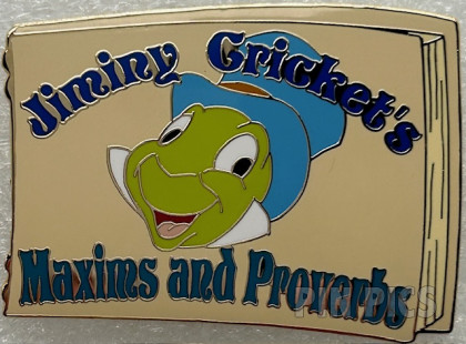 Disney Auctions - Jiminy Cricket - Pinocchi - Book - Maxims and Proverbs