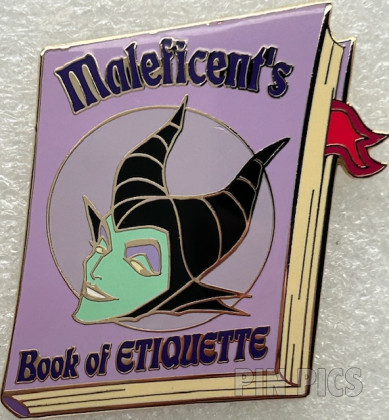 Disney Auctions- Maleficent - Sleeping Beauty - Book - Maleficent's Book of Etiquette