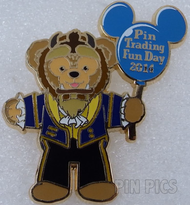 HKDL - Duffy Dressed as Beast - Pin Trading Fun Day 2014