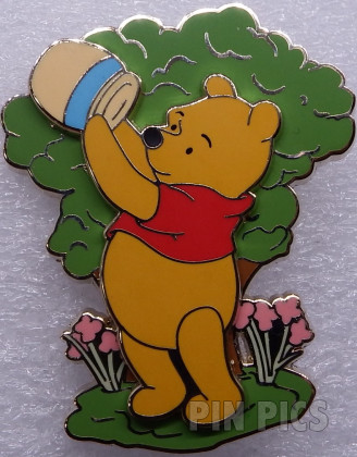 DIS - Winnie the Pooh - Honey Jar - Flowers - 55th Anniversary