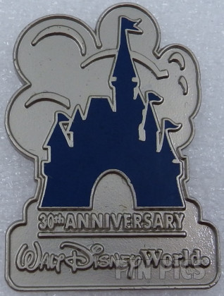 WDW - Blue Cinderella Castle - 30th Anniversary