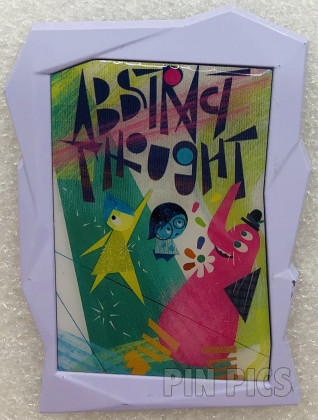 WDI - Joy, Sadness and Bing Bong - Abstract Thought - Inside Out - Poster - D23