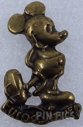 Euro Disney -  Mickey Mouse (3D) - Brass/Bronze