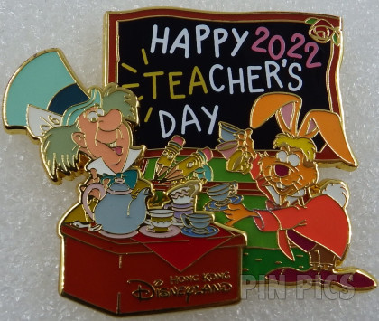 HKDL - Mad Hatter and March Hare - Happy 2022 Teacher's Day - Alice in Wonderland