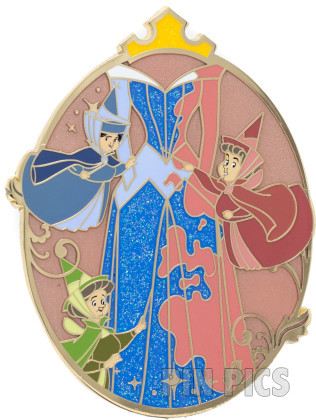 PALM - Merryweather, Flora and Fuana - Sleeping Beauty - 65th Anniversary - Fairies