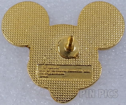 601 - Monogram - Mickey Mouse Head - Smiling