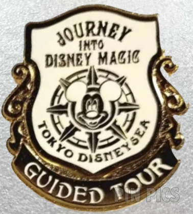TDS - Mickey Mouse Compass - White - Guided Tour - Journey into Disney Magic