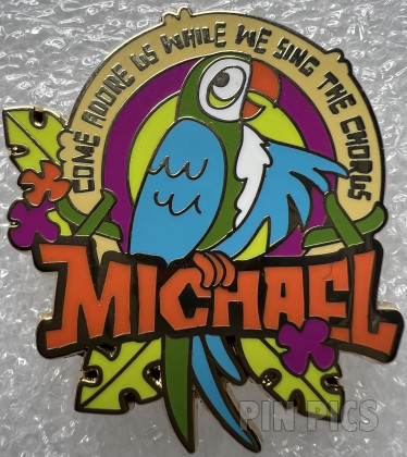 DLR - Michael - Enchanted Tiki Room Collection - Come Adore Us While We Sing The Chorus