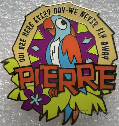 DLR - Pierre - Enchanted Tiki Room Collection - Oui Are Here Every Day-We Never Fly Away