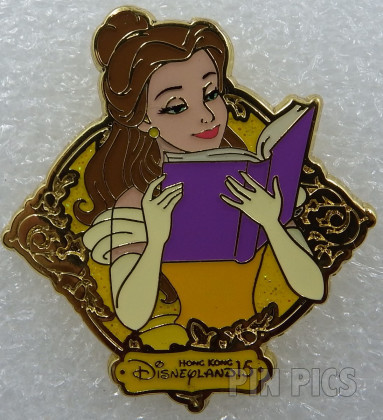 HKDL - Belle Reading Book - Princess - Pin Trading Carnival 2021 - Beauty and the Beast