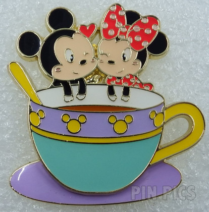 SDR - Cute Mickey and Minnie - Teacup - Slider