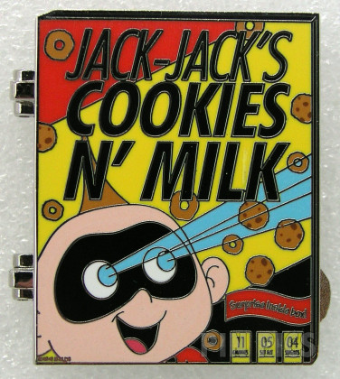 Jack-Jack - Cookies N Milk - Cereal Boxes - Incredibles