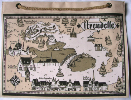 HKDL - World of Frozen Map - Arendelle - Mystery