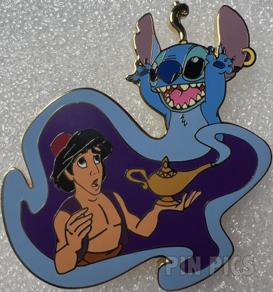 Disney Auctions - Aladdin with Stitch as Genie