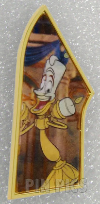163617 - Loungefly - Lumiere - Beauty and the Beast Lenticular Portraits - Mystery - Puzzle - BoxLunch