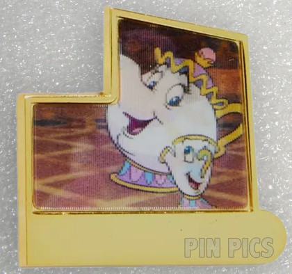 163620 - Loungefly - Mrs Potts and Chip - Beauty and the Beast Lenticular Portraits - Mystery - Puzzle - BoxLunch