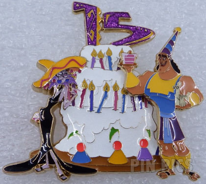 DEC - Yzma and Kronk - D23 15th Anniversary Cake - Emperor's New Groove