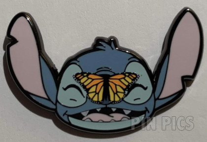 Loungefly - Stitch Head - Butterfly on Nose - Stitch Springtime Daisy - Mystery - Lilo and Stitch