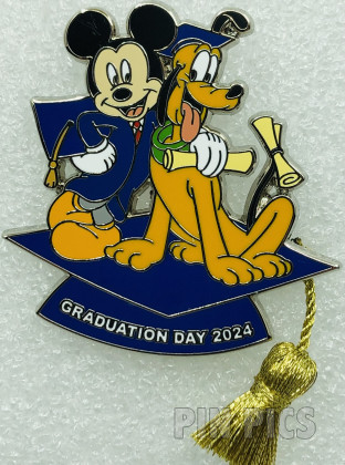 Mickey and Pluto - Graduation Day 2024