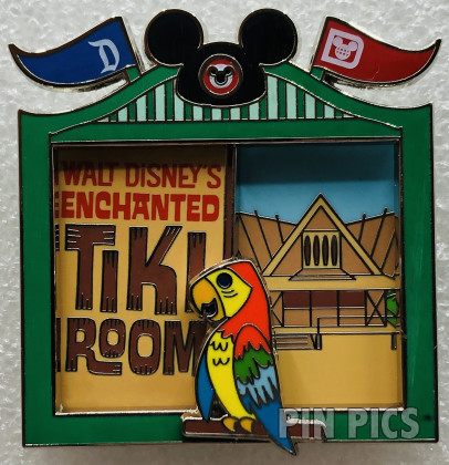 163697 - Jose - Parrot - Enchanted Tiki Room - Bicoastal Adventures