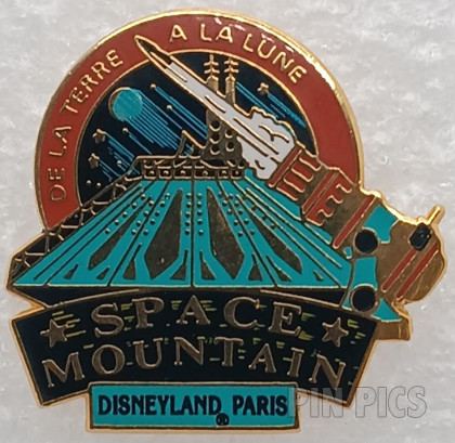 DLP - Space Mountain Disneyland Paris - De La Terre a La Lune