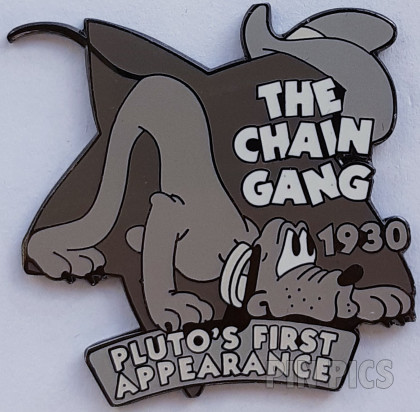 DIS - Pluto's First Appearance - Chain Gang - 1930 - Countdown To the Millennium - Pin 42