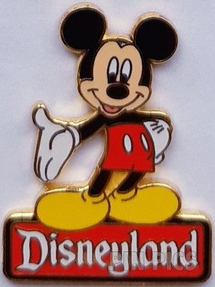 DL - Mickey Mouse - Disneyland Character Sign