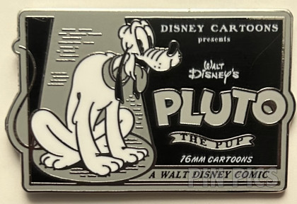 Pluto - Disney Cartoons - Pluto the Pup - Disney 100 - Black and White - BoxLunch