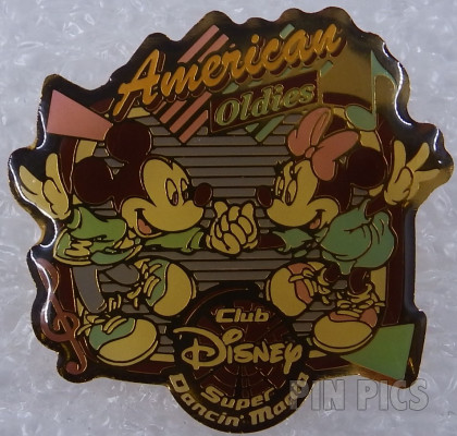 TDR - Mickey & Minnie Mouse - American Oldies Club Disney Danicin Mania - TDL