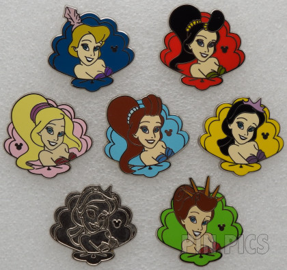 DL - Daughters of King Triton Set - Hidden Mickey 2015