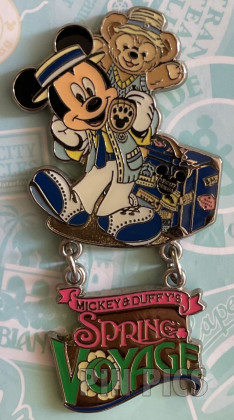 TDS - Mickey and Duffy - Spring Voyage - Dangle