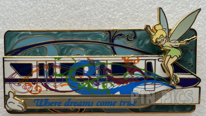 WDW - Tinker Bell - Monorail - White Glove - Where Dreams Come True