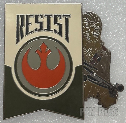 164090 - Rey and Chewie - Resist - Star Wars Galaxy's Edge - Slider
