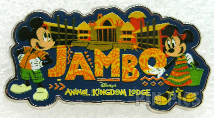 WDW - Mickey and Minnie - Jambo House - Animal Kingdom Lodge