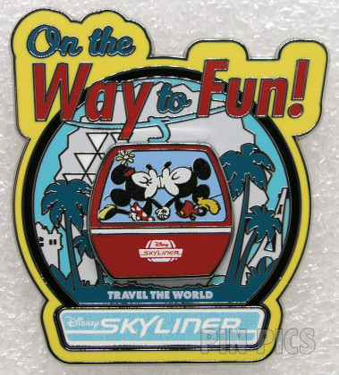 WDW - Mickey and Minnie - Skyliner - On the Way to Fun
