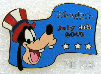 DLR - Goofy - July 4th 2001 - Cast Member Exclusive
