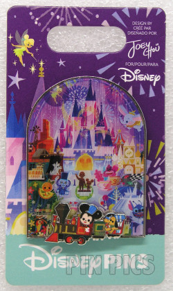 154728 - Mickey and Pluto - Magic Kingdom - Joey Chou - Artist Series
