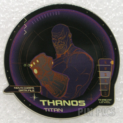 Thanos - Infinity Gauntlet - Titan - Nova Corps Data File - Marvel Avengers