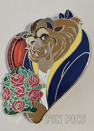 WDI - Beast - Bouquet of Roses - St Valentine's Day - Beauty and the Beast - Red Heart