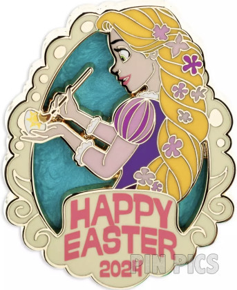 DIS - Rapunzel - Painting Egg - Happy Easter 2024 - Tangled